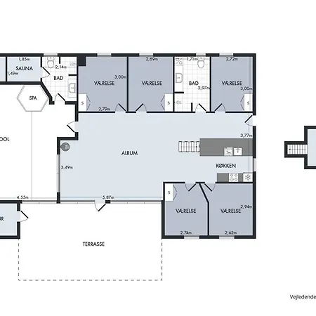 Prázdninový dům Einladendes Poolhaus Mit Meerblick - Einladendes Poolhaus Mit Meerblick Nordborg